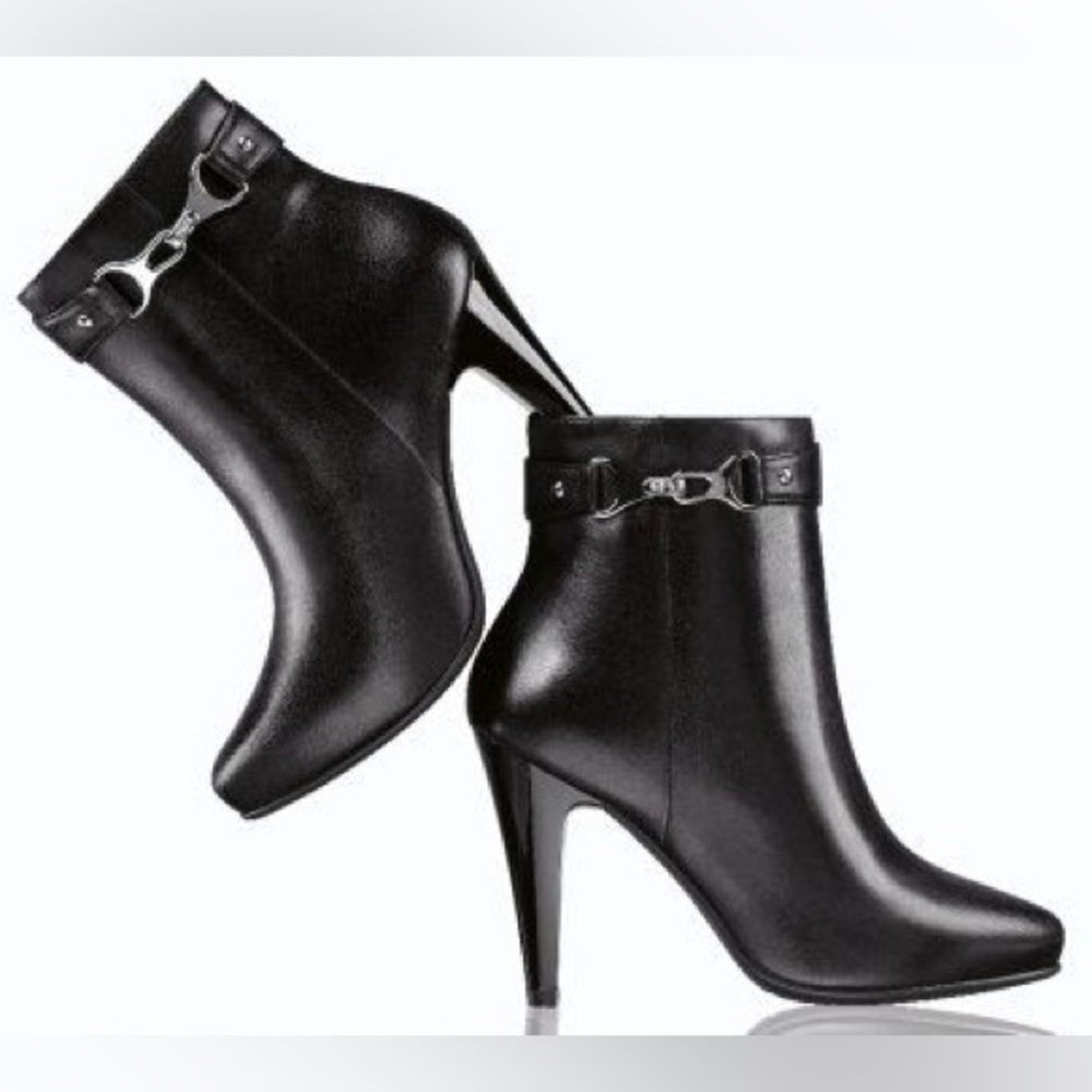 Geox Respira Hermosa - high-heeled ankle boots (Excellent Used Condition)